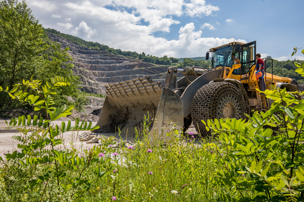 A Salonit Anhovo quarry in Slovenia