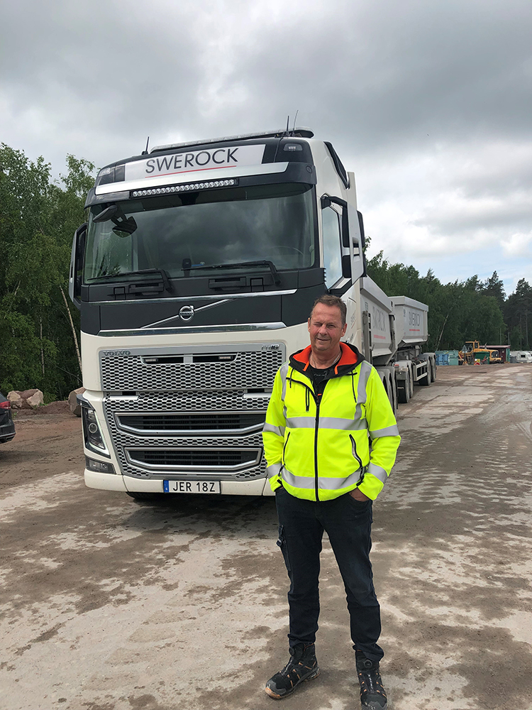 Vändle quarry manager Patrick Ericzén