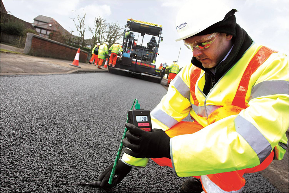 Tarmac says WMA technology can cut the embodied carbon of asphalt by up to 15%