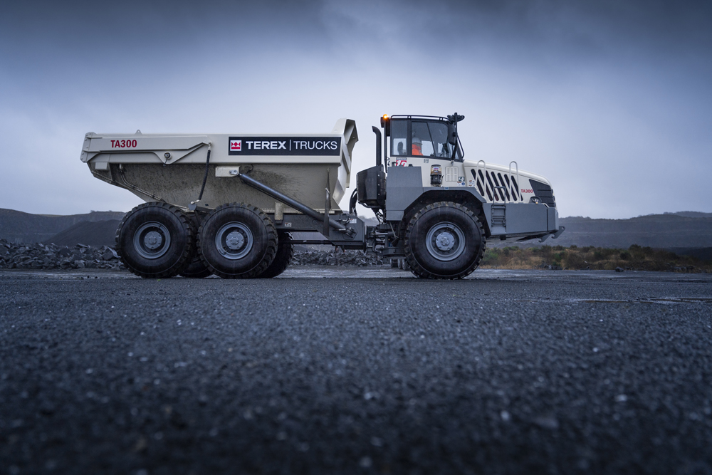 Terex Trucks’ TA300 represents over 80% of the Terex Trucks dump trucks in the German market