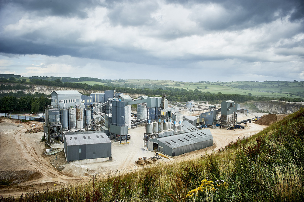 Longcliffe is among the BAA’s major UK company members. Pictured is Longcliffe’s Brassington Moor quarry near Matlock in Derbyshire