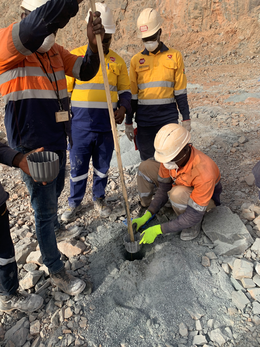 Plugs work by creating an additional blocking effect within the drill hole when blast energy is released, directing more energy into the block and less energy upwards out of the drill hole  