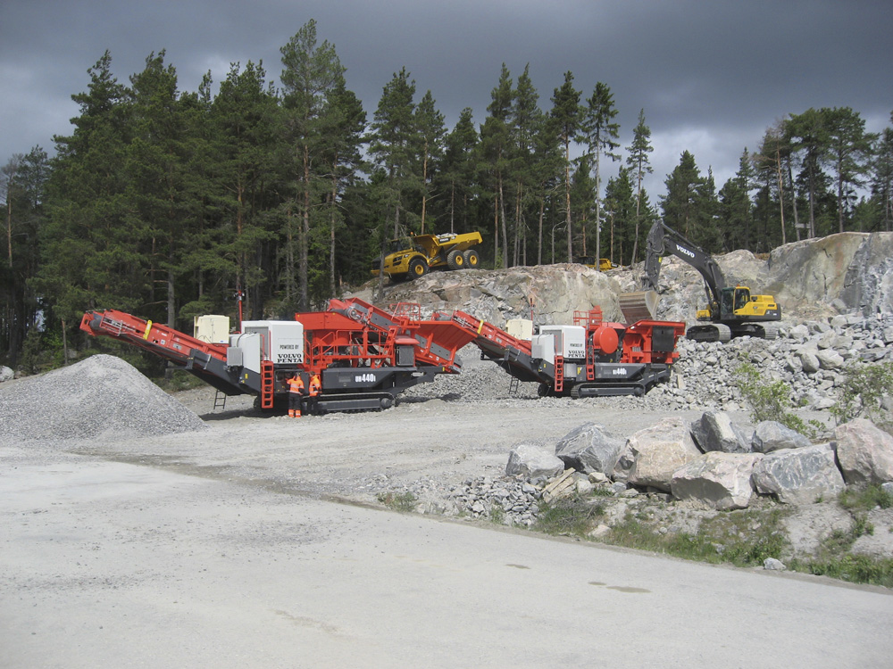 Volvo Penta works with customers in quarries and mines to ensure that its engines always perform as they should