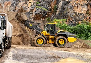 Volvo L120 Electric wheeled loader launched in Middle East after successful customer tests