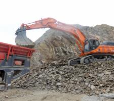 Kelston Sparkes Group's new Hitachi excavator