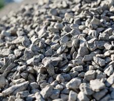 Stockpile of Quarried Aggregates