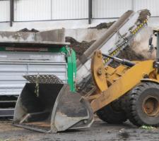 Caterpillar 938 Waste Handler and Komptech Crambo 5200