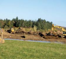 Low Hedgeley former sand and gravel extraction site 