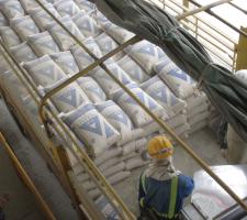 Haver & Boecker equipment at a Kenyan cement  plant