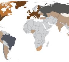 Worldwide use of CRIRSCO compliant reporting codes 