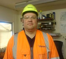 Dominic Hodgson, manager at Hanson’s Barton Quarry