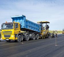 Bonnici Brothers’ own fleet of tipper trucks