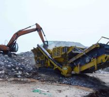 aggregates recycling from construction waste