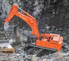 Hitachi ZX890LCH-6 large crawler excavator 