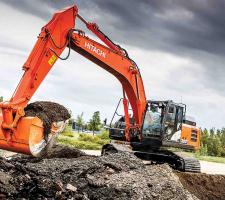 HCME’s Zaxis ZX 300LC-6 crawler excavator