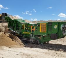 I54 mobile impact crusher