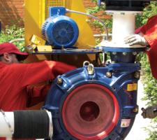 Linatex G4 rubber pump