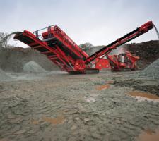 The Sandvik QA331 screen