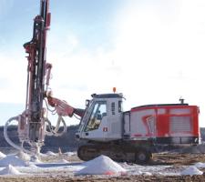 Sandvik DP1500i drilling rig