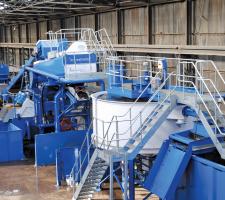 CDEnviro’s 15tonne/hour recycling system