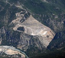 quarry at La Courbaisse 