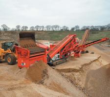 Sandvik QA340  at Kieswerk Lucht