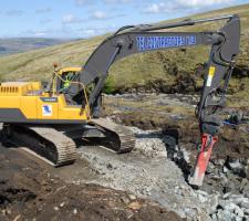 TSL Contractors Ltd’s new 30tonne EC300D Volvo excavator