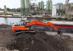 Doosan DX255LC-5 crawler excavator