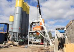 CIFA’s mobile batching plant CIFAMOOVE 120 