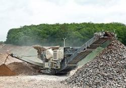 Metso Lokotrack LT120 jaw crusher