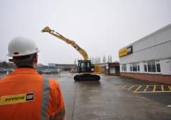 Finning’s new Caterpillar 316E remote control excavator 