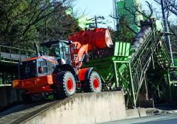 Hitachi ZW220HYB-5 hybrid wheeled loader