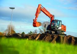 Hitachi ZX140W-5 wheeled excavator