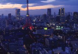 Tokyo city at night 