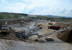 Schwinger Granit quarry at Nittenau