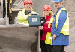 Allan Murphy, Cathy Newlands and Russell McGowan