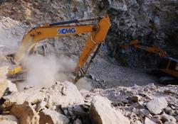 XCMG excavator in Africa