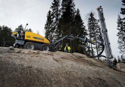 Atlas Copco’s FlexiROC T15 R drill rig 