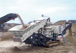 Lokotrack LT300HP cone crushers 