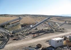 Metso crushing and screening plant