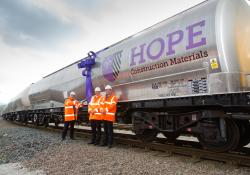 Hope Construction Materials, unveil the new wagons