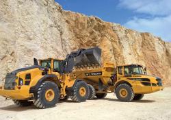 Volvo CE wheeled loaders and articulated haulers