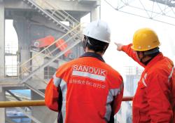 Sandvik cement manufacturing