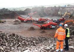 Sandvik Construction mobile crushers and screens 