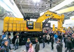 Caterpillar’s new 6015B hydraulic shovel 