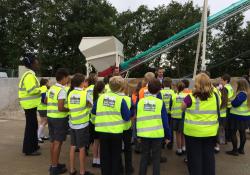 Hardwicke Primary School children 