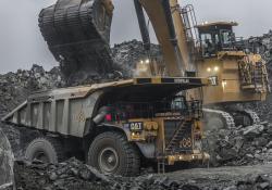 Cat 793F Mining Truck at work