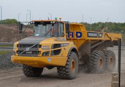 Volvo A30G haulers 