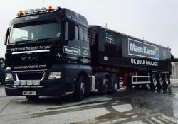 A Maen Karne branded truck