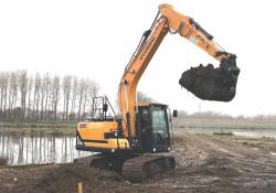 Hyundai HX140 L crawler excavator 